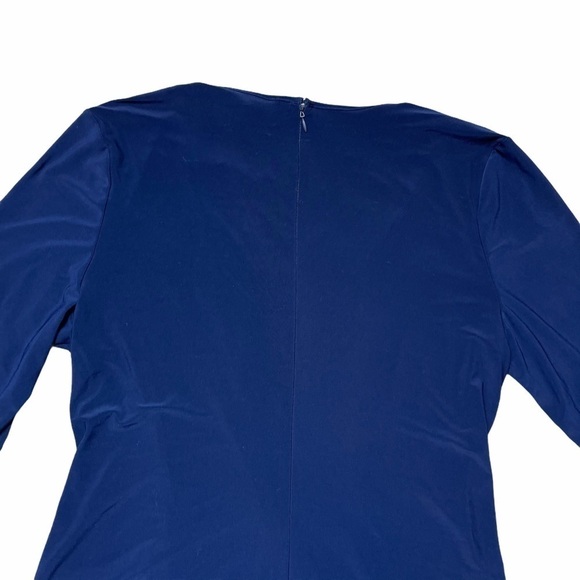 Laundry by Shelli Segal Blue Mini Dress Size XLP - Picture 4 of 9